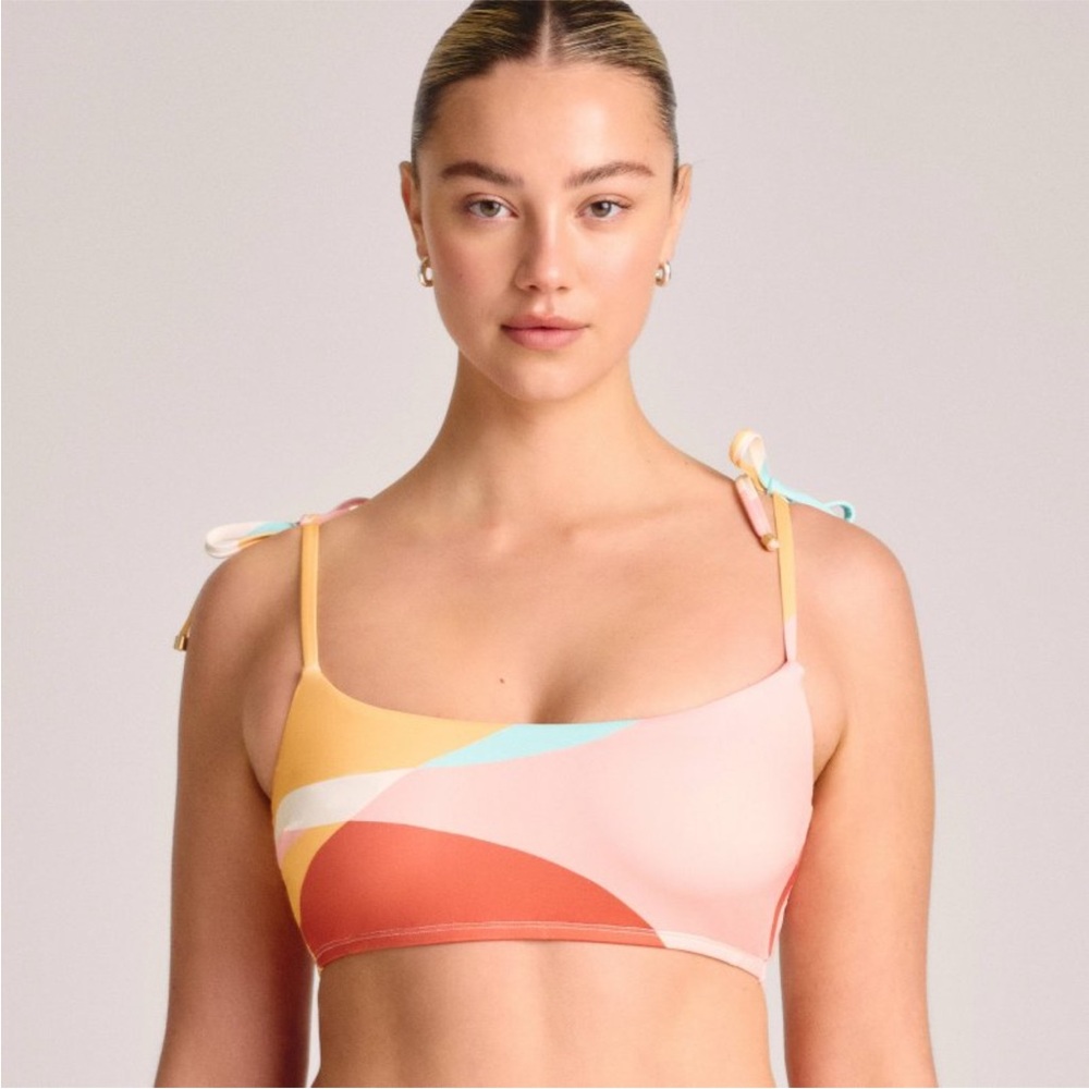 Vitamin A for Target stained glass bralette bikini top
